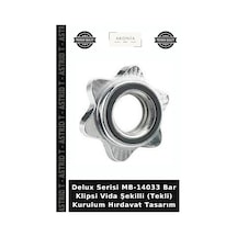 Delux Serisi Mb-14033 Bar Klipsi Vida Şekilli Tekli Kurulum Hırdavat Tasarım Çok Renkli