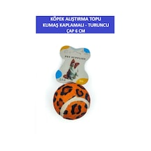 Zetconcept Kumaş Kaplamalı Köpek Alıştırma Topu 6 Cm Çap Dayanıklı - Tenis Topu Sertliğinde