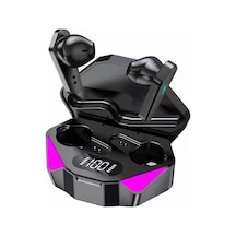 Mufunye X15 Gerçek Kablosuz Stereo Müzik Kulaklığı Bt5.0 Düşük Gecikmeli Oyun Kulaklığı Ter Geçirmez Spor Ku