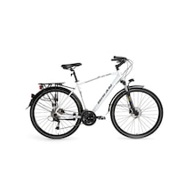 Bisan Trx 8500 City 50 Cm Hd 28 Jant 27 Vites Mat Beyaz Lacivert Beyaz - Lacivert