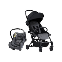 Bumprider Connect 3 Black-Grey Melange Bebek Arabası / Connect Trn Grup 0+ Oto Koltuğu / Grey