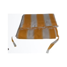 Balkon Perdesi En.500X250 Cm Kullanıma Hazır Üstü Korniş Düğmeli (484259822) Sarı