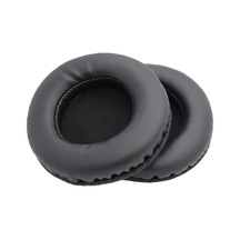 Panasonic Technics Rp-dh1200 Kulaklık Yastığı Sünger Kapağı Kulaklıklar Yedek Kulak Yastıkları İçin 1 Çift Siyah