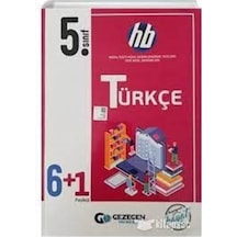 5. Sınıf Türkçe 6+1 Hb Gezegen Yayınları (551945019)