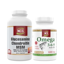 Omega 3 6 9 Balık Yağı 200 Kapsül+Glucosamine Msm 300 Tablet