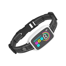 Geeksen Lcd Ekranlı Havlama Tasması Akıllı Şarj Edilebilir Havlama Önleyici