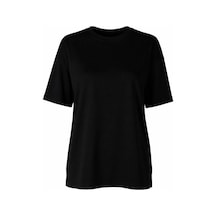 Trender 1064 O Yaka Siyah Kadın T-shirt 26ybr1000022