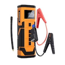 A-5577 8000mah Akü Takviyeli Şişirme Kompresörü - Led Ekranlı Sco