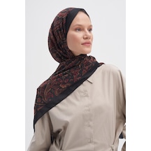 Carell Bloom Dark Nilla Pamuklu Şal Çok Renkli