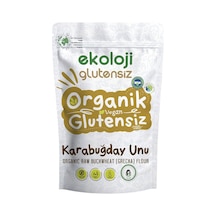 Organik Glutensiz Çiğ Karabuğday Unu 500 Gr. 12'li Paket