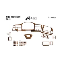 Man Tourliner Torpido Kaplamakaplama 2011-62p Açık Meşe
