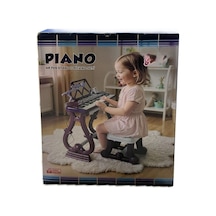 Urt034-003 Ayaklı 49 Tuş Piano Org - Mor Çok Renkli