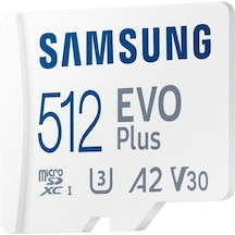 Samsung Evo Plus 512gb Microsd Hafıza Kartı - 130mbs