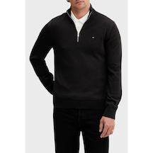 Tommy Jeans Erkek Kazak Dm0dm21654 Bds Siyah Siyah