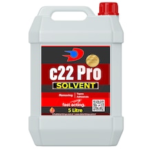Protez Saç Solventi C22 Pro 5 Litre C22 Yağ Bazlı Bant Sökücü,protez Saç Yapıştırıcı Ve Bant Temizleyici