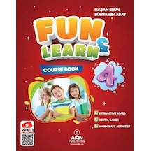 Akın Publishing 4. Sınıf Fun & Learn Ingilizce Set Course Book