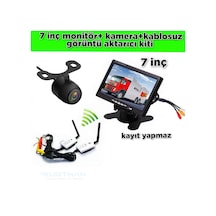 7 İnç Monitör+kamera+wifi Set 12v Kayıt Yapmaz