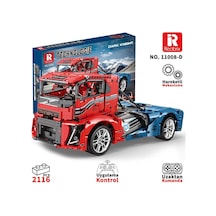 Reobrix Technic 11008 Rc Tır Kamyonet Kumandalı&motorlu Yaratıcı Yapı Blok Seti Building Blocks - 2116 Parça