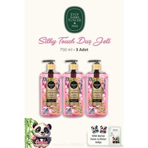 Eyüp Sabri Tuncer Silky Touch Duş Jeli 3 x 750 ML + Rosie Pamuk