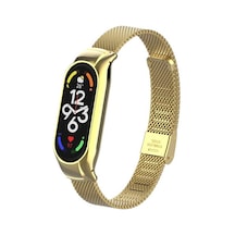Kilifone - Xiaomi Uyumlu Mi Band 7 - Kordon Metal Kordon Krd-06