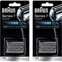 Braun Series 7 Combi 70s Kaset Değişimi Eski Adıyla 9000 Pulsonic -tüm Yeni Değer Paketi 2 Yedek
