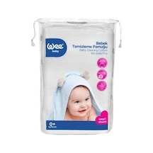 Bebek Temizleme Pamuğu 60lı 321 Beyaz