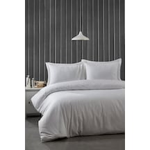 BonjardinHome Pamuk Saten Nevresim Takımı Beyaz