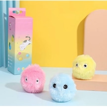 Sensörlü Peluş Kedi Oyuncağı 3 Farkı Ses Çıkaran Dokunmaya Duyarlı Eğlenceli Kedi Oyun Topu Sa