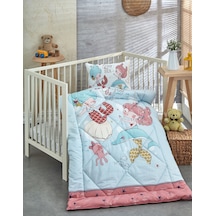 Komfort Home Ranforce Bebek Yorgan Seti Pamuk / V3