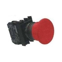 B100mk Yaylı Mantar Buton Emas - 2'li Paket
