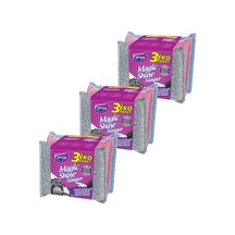 Magic Shine Sünger 3 Lü Paket Üçlü Set