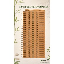 Bambu Diş Fırçası Medium 24 Adet Çevre Dostu Bpa Free - Bamboo Toothbrush