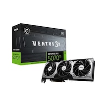 Msı Vga Geforce Rtx 5070 Tı 16g Ventus 3x Oc Rtx5070tı 16gb Gdrr7 256 B Dx12 Pcıe 5.0 X16 3xdp