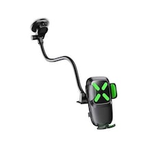 Wondernest X034 Evrensel Kamyon Otobüs Panosu Esnek Ayarlanabilir Vantuzlu Ön Cam Telefon Tutucu Yeşil Yeşil