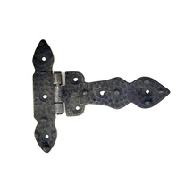 Antika Tarz Dekoratif Pirinç Kuyruklu Düğmeli Menteşe No1 - 117x142 Mm, Oksit Çok Renkli