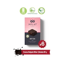 Milat Bitter Dolgulu Çikolata 6 60 G