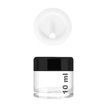 Afracam Mini Şeffaf Cam Kavanoz, 10 Ml Hacimli, Sızdırmaz Kapaklı, Krem Ve Kozmetik Saklama Kutusu, Balm 1 Adet Sku: Zeus8690010434623 12 Izgara