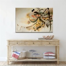 İslami Hat El Yapımı Yağlı Boya Tablo 94x75cm