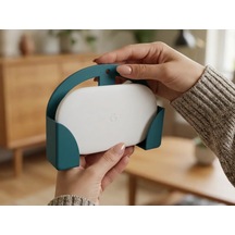 Bezos 3d Baskı Tv Arkası Vesa Montajlı Medya Oynatıcı Tutucu Braketi 100x100 Ve 200x100 Uyumlu - Turkuaz 22