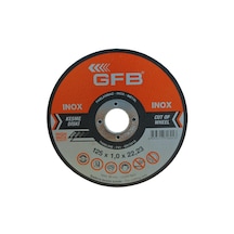 Gfb 2350 İnox Kesici Taş 125 X 1 X 22.23 Mm - 50 Adet