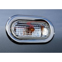 S-Dizayn  Volkswagen Golf 4 1998-2004 Yan Sinyal Çerçevesi 2 Parça Krom