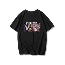 Noıssey Kırmızı Etiket Gala Kimetsu No Yaiba Demon Slayer T-shirt M48 10133 Siyah