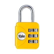 Yale Geniş Tip Mini Şifreli Asma Kilit