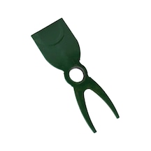 Badem10 Metal Çapa Bahçe Çapası Çift Taraflı Çatallı Düz Hobi Çapa 23 Cm Demir Döküm