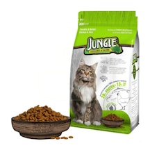 Jungle Tavuklu ve Balıklı Yetişkin Kedi Maması 1500 G