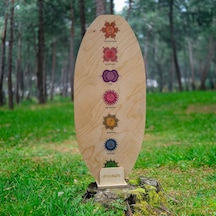 Bevaco Universal Denge Tahtası / Ahşap Balance Board / Denge Ve Koordinasyon Geliştirici / Evde Fitness &amp Spor / Çok Renkli