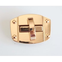Angel Çanta Aksesuar Büyük Boy Light Gold Renk Vidalı Kilit No:29