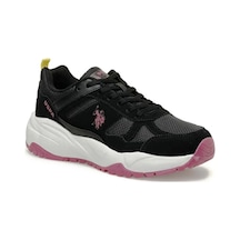 U.s. Polo Assn. Satorı Wmn 3pr Bağcıklı Phlon/termo Taban Kadın Sneaker Siyah