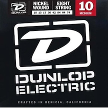 Jim Dunlop Den1074 Nickel 8 Telli Elektro Gitar Teli 10-74