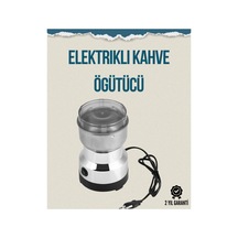 8753tknd Kompakt Elektrikli Kahve Ve Baharat Öğütücü 14500 Devir, Şeffaf Kapaklı, Hediye İçin İdea Diğer